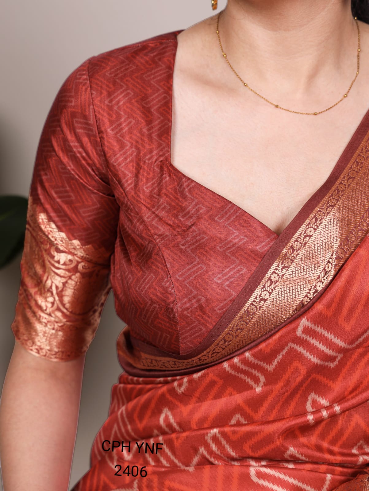 Tussar Silk Saree with Viscose Border Elegance